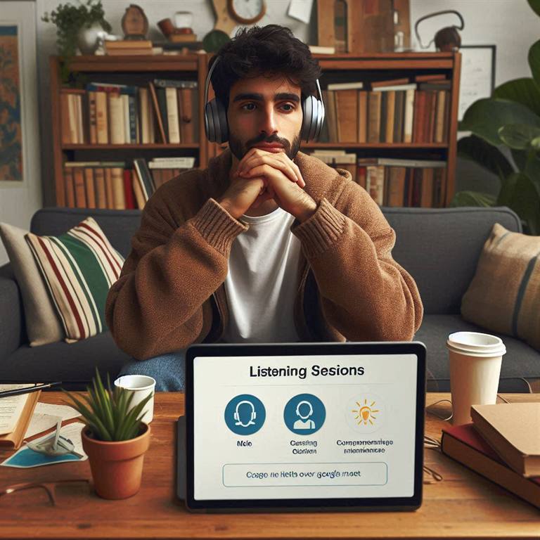 Calm operations pod hosting a listening ritual